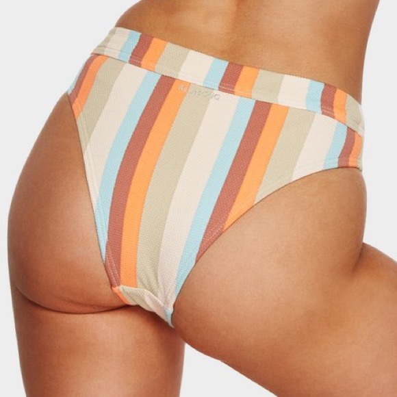 🔥🔥BILLABONG - RETRO STRIPE BANDEAU MAUI SET🔥🔥 - Picture 9 of 10